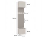 HAGA IV 3SZ1W Cashmere Wardrobe - Image 6