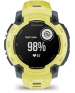 Garmin Instinct E 45mm Waterproof Smartwatch with Heart Rate Monitor (Electric Lime with Electric Lime Band) - Image 9