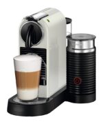 De'Longhi Citiz & Milk Pod Coffee Machine Nespresso Pressure 19bar with Milk Frother White - Image 2
