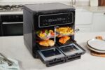 Breville Air Fryer with Double Detachable Bucket 11lt Black 2085267 - Image 13
