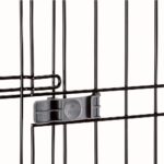 Ferplast Superior 105 Wire Dog Cage Medium Black 107x77x73.5cm - Image 6