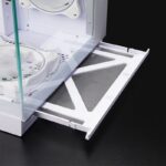 Chieftec Visio GM-30W-TG-OP Cube Κουτί Υπολογιστή με Πλαϊνό Παράθυρο Λευκό - Image 9