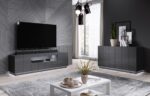 Cama sideboard 2D REJA graphite grey gloss/graphite grey gloss - Image 8
