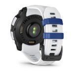 Garmin Instinct 3 Solar Aluminium 45mm Waterproof Smartwatch with Heart Rate Monitor (Whitestone and Blue Limited Edition) - Image 13