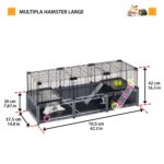 Ferplast Rodent Cage 107.5x37.5x42cm - Image 2