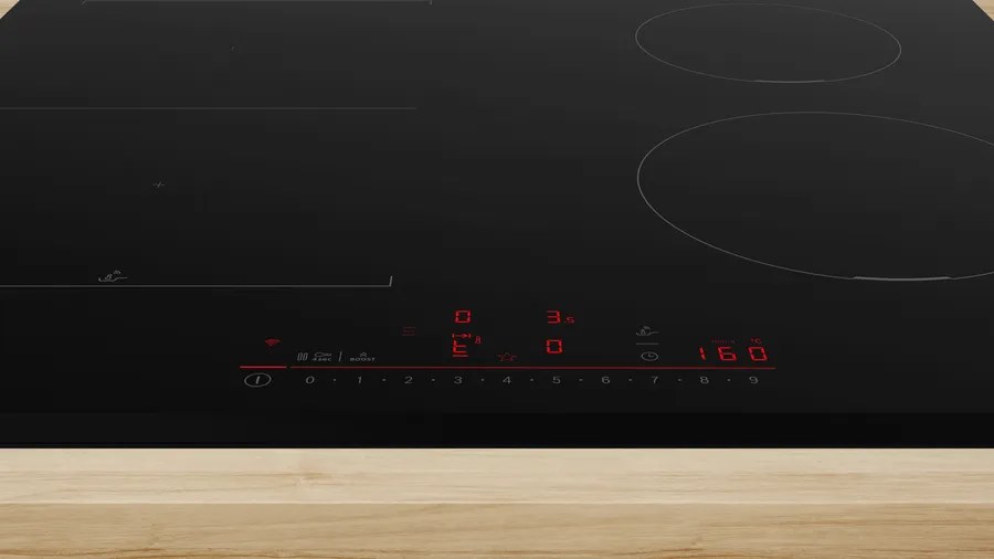 Bosch Serie 6 Smart Induction Cooktop Autonomous with Child Lock Function 59.2x52.2εκ. - Image 1