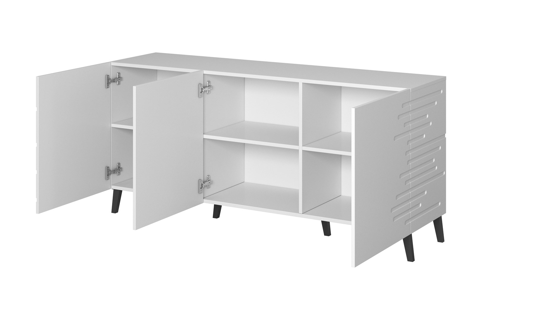 Cama Commode NOVA 155x40x72 white matt - Image 1