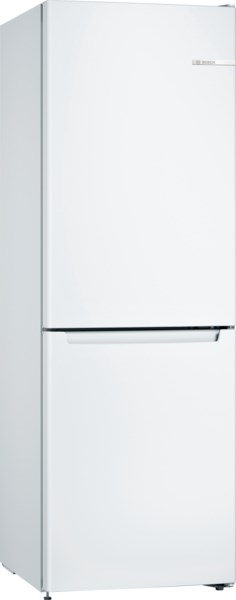 Bosch Fridge-Freezer 282lt Total NoFrost H176xW60xD66cm White KGN33NWEB - Image 1