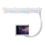 Asus ROG Ryuo IV 360 ARGB Water Cooling AIO CPU With 3 Fans 120mm White - Image 9