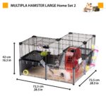 Ferplast Rodent Cage 107.5x37.5x42cm - Image 3