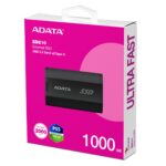 Adata SD810 USB 3.2 External 2.5" SSD 1TB Black - Image 6