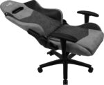 Aerocool Duke Fabric Gaming Chair with Adjustable Arms Ash Black - Image 6