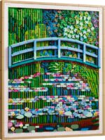 LEGO Art Claude Monet – Bridge over a Pond of Water Lilies for Ages 18+ 3179 Pieces - Image 3