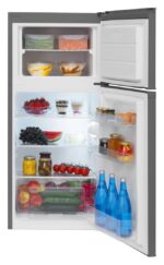 Amica Double Door Refrigerator 167lt H122xW54xD57cm Inox FD2015.4X - Image 8