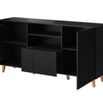 Cama Commode PAFOS 150x42x82 Black matt