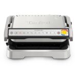 Tefal OptiGrill 2in1 Sandwich Maker Grill with Removable Plates 2100W Gray - Image 2