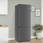 Bosch Fridge-Freezer 440lt Total NoFrost H203xW70xD66.7cm Gray KGN49OCAF