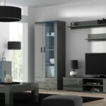 Cama sideboard 120 cm SOHO S7 grey/grey gloss
