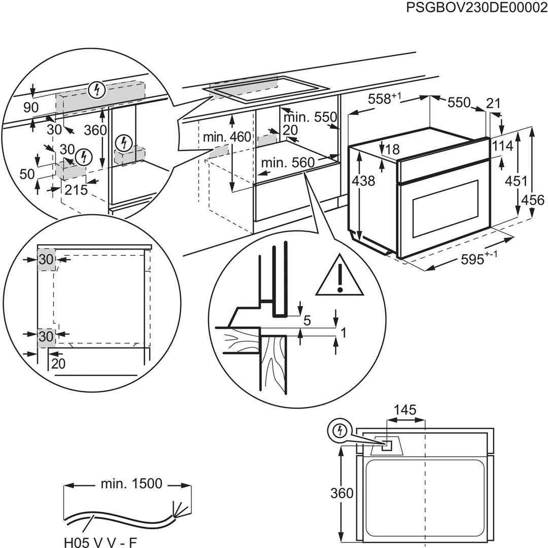 ELECTROLUX LVL8E09Z oven - Image 1