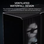 Corsair Frame 4500X RS-R ARGB Gaming Midi Tower Computer Case with Side Window Black - Image 11