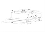 Maan Corona 2 Touch 60 Συρόμενος Απορροφητήρας 60cm Μαύρος - Image 3