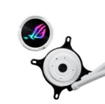 Asus ROG Strix LC III 360 v1 Water Cooling AIO CPU With 3 120mm Fans And ARGB Lighting White - Image 7
