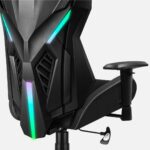 Huzaro Combat 7.6 Fabric Gaming Chair with Adjustable Armrests and RGB Lighting Black - Image 4