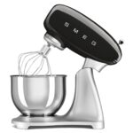 Smeg Κουζινομηχανή 800W με Ανοξείδωτο Κάδο 4.8lt Μαύρη - Image 3