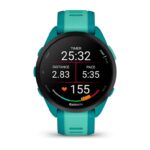 Garmin Forerunner 165 Music 43mm Waterproof Smartwatch with Heart Rate Monitor (Turquoise/Aqua) - Image 2