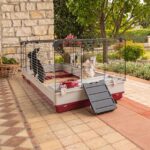 Ferplast Krolik 160 Metal Cage for Rabbits 162x60x50cm - Image 4