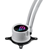 Asus ROG Strix LC III 360 v1 Water Cooling AIO CPU With 3 120mm Fans And ARGB Lighting White - Image 5
