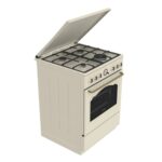 Gorenje Κουζίνα Υγραερίου & Ρεύματος 71lt με Εμαγιέ Εστίες Π60εκ. Gorenje Gks6c71cli Kitchen - Image 3