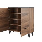 Cama sideboard LOTTA 110 4D wotan oak + mat black