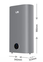 LIN LIFVD1SMGY 80L UNIVERSAL grey electric water heater with Wi-Fi