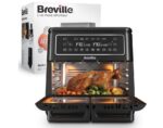Breville Air Fryer with Double Detachable Bucket 11lt Black 2085267 - Image 2