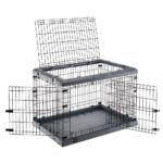 Ferplast Superior 105 Wire Dog Cage Medium Black 107x77x73.5cm - Image 4