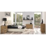M6 Artisan Wooden Chest of Drawers with 6 Drawers Artisan 120x30x77cm - Image 3