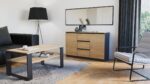Malwa 2d3s/ba Anthracite Sideboard with Drawers - Image 4