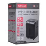 Active Jet Cross Cut 25-Sheet Paper Shredder - Image 12