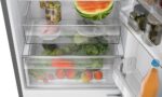 Bosch Fridge-Freezer 440lt Total NoFrost H203xW70xD66.7cm Gray KGN49OCAF - Image 6