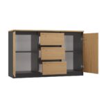 Malwa 2d3s/ba Anthracite Sideboard with Drawers - Image 2