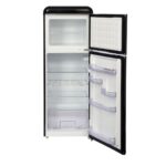 Ravanson Double Door Refrigerator 208lt H147xW54.5xD58.5cm Black LKK-210RB - Image 3