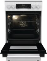Gorenje Cooker 70lt with Ceramic Hobs W50cm. White - Image 3