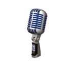 Shure Super 55 Δυναμικό Microphone XLR Handheld, Shock Mounted for Vocals Deluxe in Blue Color - Image 2