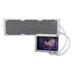 Asus ROG Ryuo IV 360 ARGB Water Cooling AIO CPU With 3 Fans 120mm White - Image 14