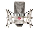 Neumann TLM 102 Studio Set Set Condenser Microphone XLR Shock Mounted for Vocals in Silver Color - Image 3