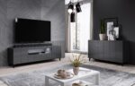 Cama sideboard 2D REJA graphite grey gloss/graphite grey gloss - Image 7