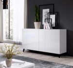 Cama sideboard 2D REJA white gloss/white gloss - Image 5