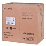 Lanberg U/UTP Cat.6 Gigabit Network Cable Ethernet without Terminated 305m Gray - Image 5