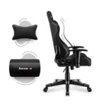 Huzaro Ranger 6.0 Child Artificial Leather Gaming Chair with Adjustable Arms Black - Image 10